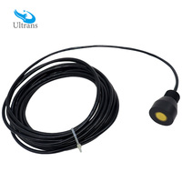Transducteur acoustique ultrasonique sous-marin POM certifié CE Ultrans 1 MHz, distance de détection 0,05-3 m, montage par insertion