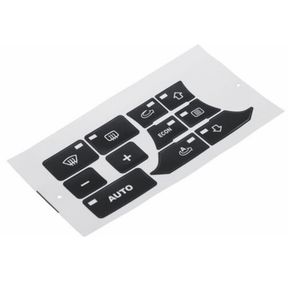 Kit de reparación de botones A/C para salpicadero, pegatinas para interruptor de Control de clima de tablero, calcomanías para <span class=keywords><strong>AUDI</strong></span> <span class=keywords><strong>A3</strong></span> <span class=keywords><strong>8P</strong></span> 2003-2012 - Product Image 4