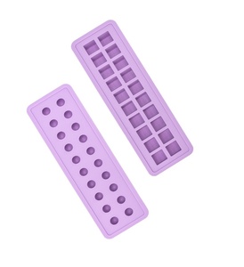 Bandeja para hacer cubitos de hielo de silicona con logotipo personalizado, <span class=keywords><strong>Mini</strong></span> bandeja redonda para hacer cubitos de hielo con bola de tapa, moldes para hacer hielo en el hogar - Product Image 6