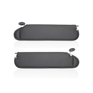 Parasoles para Jeep Wrangler TJ 1997-2002, Negros, Paquete de Dos, Repuestos de Cuero - Product Image 1