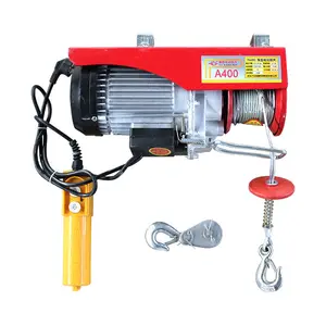 Mini treuil électrique à câble métallique, 12m, 20M, 220V, PA200, PA300, PA500, PA800, PA1000