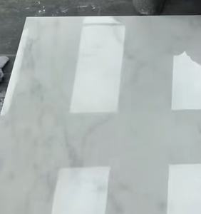 <span class=keywords><strong>Table</strong></span> de bureau et de salle à manger en marbre blanc de Carrare de haute qualité à grain fin, design moderne, pour hôtel, villa, appartement, salon - Product Image 6