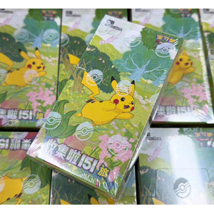 100% xác thực trong kho chính hãng thẻ giao dịch Pokémon gốc <span class=keywords><strong>PT</strong></span> CG Trung Quốc đá quý 151 hy vọng và hành trình giấy trò chơi đồ chơi và quà tặng - Product Image 2