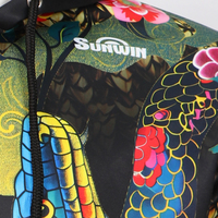 Vêtements de sport personnalisés avec fermeture éclair, tissu softshell épais et motif de dragon, costumes de Noël, motifs d'animaux du zodiaque