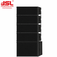 Système de sonorisation professionnel pour scène et concerts en direct, enceinte active Line Array double 10 pouces néodyme 2400W, modèle DL-21A
