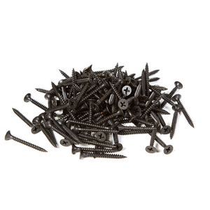 Tornillos para paneles de yeso de acero al carbono de alta calidad, revestimiento de fosfato negro hecho en Vietnam para instalación de placas de yeso, superficie chapada en Zinc - Product Image 1