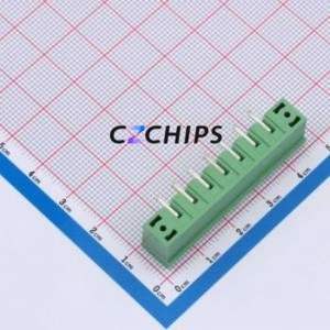 DB2ERM-5.0-7P-GN Plug-in Terminal Block Through hole,P=5mm Connector Board-to-Board / Socket - Closed Screw Fixing 1x7P 5mm - Product Image 2