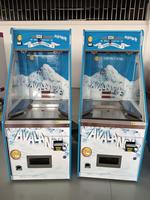 Machine de jeu d'arcade LIFUN Quarter Pusher avec monnayeur, accepteur de billets, fonctionnement à pièces, construction en métal et plastique, interface en anglais