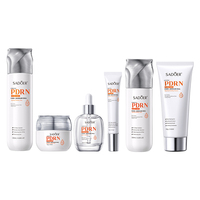 SADOER Kit Apaisant 6 Pièces pour Peaux Sensibles : Soin Hydratant et Réparateur à la Carnosine, Acide Tranexamique, Hamamélis et AHA (PDRN de Saumon)
