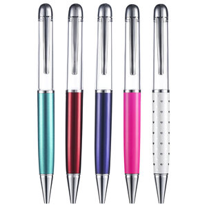 Sản Phẩm Mới DIY Bút Điền Lỏng Nổi Long Lanh Lớn Hơn Dày Hơn Rỗng Ống Mới Lạ Quicksand Herbarium Kim Loại Trống Cho Sáng Tạo - Product Image 4