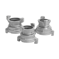 Adaptateur de raccordement rapide en aluminium GOST standard russe, réducteur GOST 2,5 " à 2 ", pour tuyau d'eau, durable, pour la lutte contre les incendies
