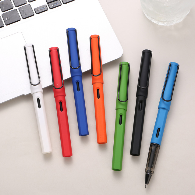 Premium CM Brand Custom Logo Retro Style 0.5mm Stainless Steel Nipple Black Ink Gel Pen High-End Signature Pen for Business