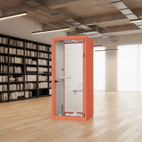 Cabine Modulaire de Bureau Moderne à Cadre en Aluminium Très Étroit, Mobile et Extensible, pour Villa, Hôtel, Usine - Vente en Gros
