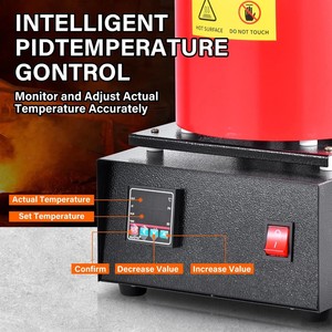 Cdm Mini Kim Loại Vàng Bạc Nhôm Thép Nóng Chảy Lò Đúc Đồ Trang Sức Nóng Chảy Máy - Product Image 4