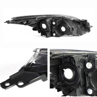 Lampe frontale avec boîtier chromé, phare d'angle transparent MA2518130, phares de voiture pour MAZDA 3 2010 2011 2012 2013