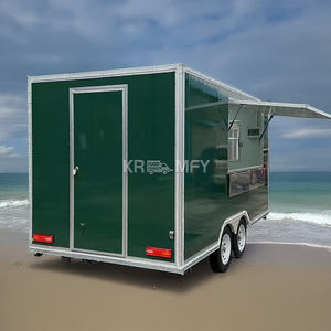 Remolque de Comida para Festivales Callejeros, Totalmente Equipado, con Cocina Completa para Hot Dogs, Pizza y Helados - Product Image 4