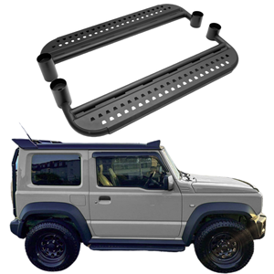 Estribos Laterales de Acero de Lujo, Resistentes, Juego Completo, Fijación con Tornillos, para Suzuki Jimny 2018-2021, Accesorios Exteriores para Auto, OEM - Product Image 5
