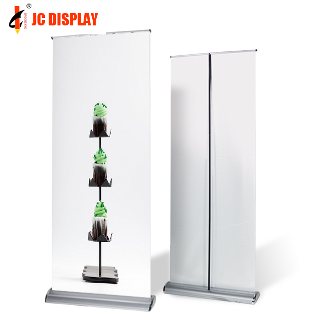 Aluminum Luxury Portable Retractable Wide Stable Base Roll up Banner Stand