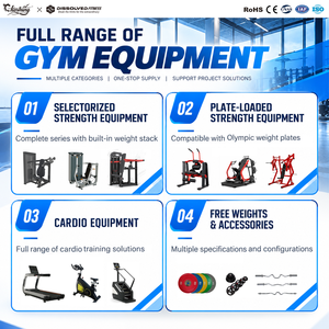 Equipo de Fitness Comercial: Máquina de Crossover de Cable Doble Ajustable, Estación de Entrenamiento de Fuerza con Rack de Sentadillas Parcial para Gimnasios - Product Image 3