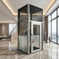 Porte battante simple en acier inoxydable finition miroir de luxe avec panneau de verre gravé artistiquement pour porte de palier d'ascenseur résidentiel