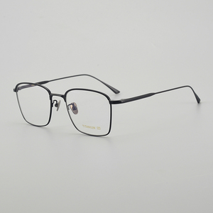 แว่นตา <span class=keywords><strong>LEX</strong></span>+ รุ่นใหม่ สำหรับผู้หญิงและผู้ชาย กรอบแว่นทรงสี่เหลี่ยม ดีไซน์เรโทร ทำจากไทเทเนียมแท้ ป้องกันแสงสีฟ้า สำหรับคนหน้ารูปเพชร ขายส่ง - Product Image 2
