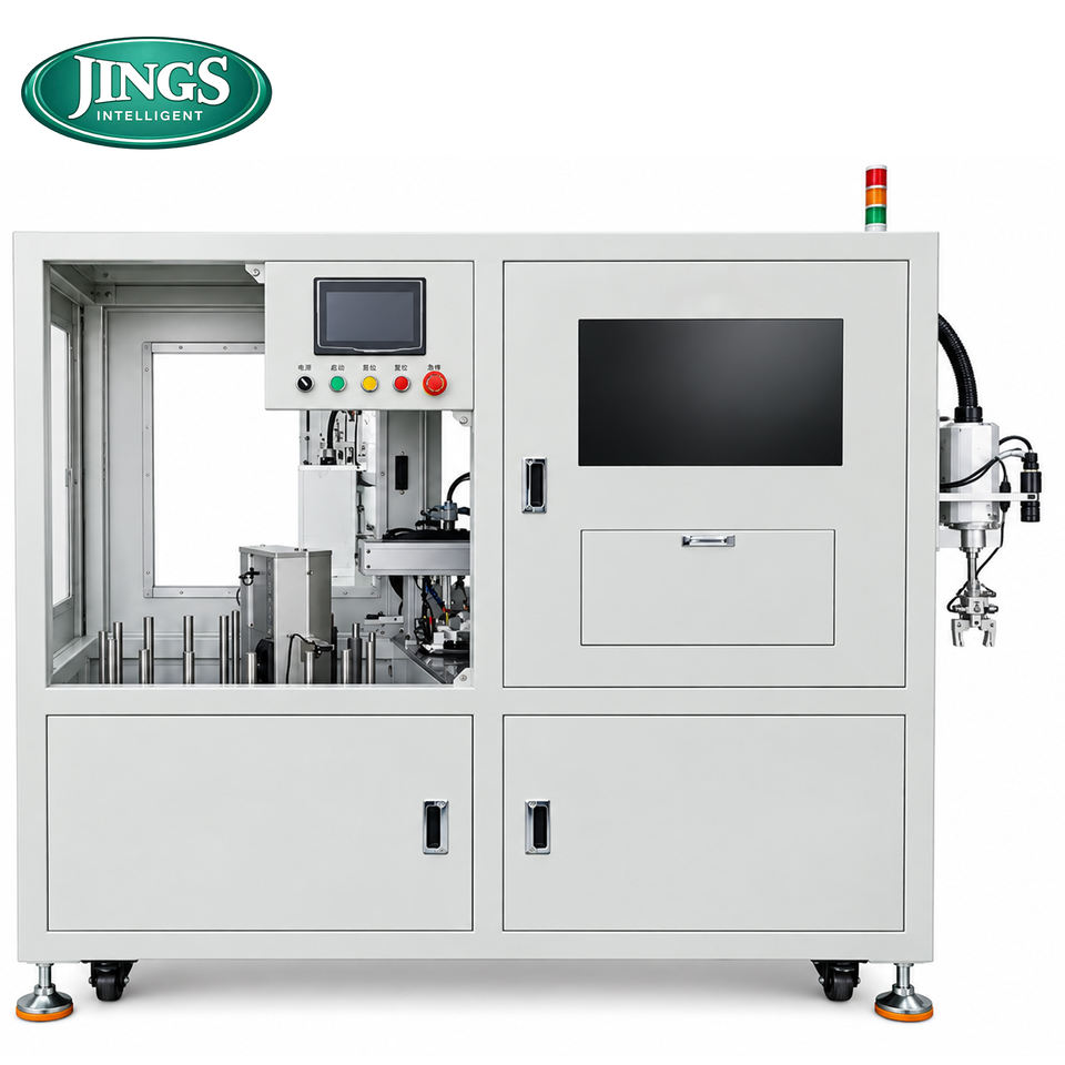 Machine Assembly Slide Intelligent Vision Automatic Magnetic Cylinder Assembly Machine Full ...