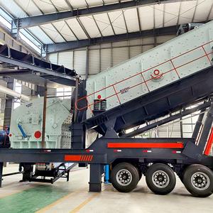 Kostengünstiger Mobiler Brecher Kalkstein-Brechmaschine für Bergbau und Gesteinsproduktion Mobiler Prallbrecher in Guatemala - Product Image 5