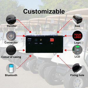 36v/48v/<b>72v</b> Golf Cart <b>Battery</b> 72ah/100ah/105ah/160ah/200ah Lithium Ion Conversion Kits with Charger - Product Image 2
