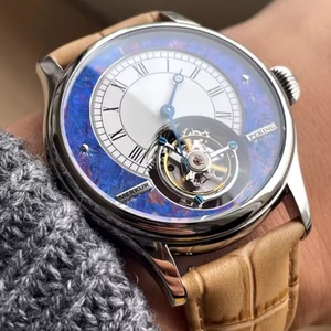 High-frequency Coaxial Merkur 100% Tourbillon Watch Men's Sapphire Watch for Men Mechanical <b>Wristwatches</b> Relogio Masculino - Product Image 5