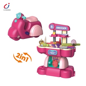 Chengji Baby cosmetici giocattolo di simulazione per bambini <span class=keywords><strong>Set</strong></span> <span class=keywords><strong>trucco</strong></span> per bambini 2 in1 moto giocattoli per il <span class=keywords><strong>trucco</strong></span> per le ragazze bambini di bellezza giocattolo <span class=keywords><strong>Set</strong></span> - Product Image 1