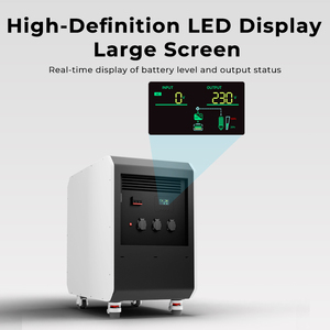 Centrale Électrique Portable 5000W avec Batterie LiFePO4, Générateur Solaire 2500W pour Maison et Extérieur - Product Image 4