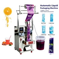 Machine d'emballage liquide haute vitesse automatique pour eau pure, boissons, sucettes glacées, jus, lait, alcool – Ligne d'emballage en sachet/pochette