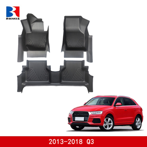 wholesale Factory Custom 5D TPE <b>Rubber</b> Eco-friendly Waterproof Anti Slip 5D Car <b>Floor</b> Mats 4 Pieces for AUDI Q3 2013-2018 - Product Image 3