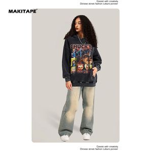 HG420H Sweat à capuche doublé surdimensionné de haute qualité 420GSM Poids lourd 100% coton Impression numérique écologique Unisexe pour - Product Image 2