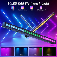Projecteur LED mural 24x3W, lumière à effet LED, lumière de scène pour discothèque, bar, mariage, effet pixel DMX512, éclairage de scène pour spectacle événementiel
