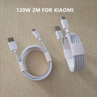 Câble de charge rapide USB A vers Type C 120W 6A pour Xiaomi Mi 17 Redmi K80 Pro, Cabo USB Tipo C 120W 6A Carga Turbo