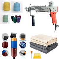 Vente chaude à faible bruit tapis touffetage Machine fini tapisserie outils touffetage pistolet Kit de tricot pour la fabrication de tapis