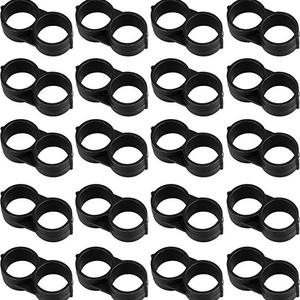 Kit de raccords pour tuyaux 16PE, raccords d'irrigation goutte à goutte 16 mm, coudes, tés, embouts droits pour système d'arrosage agricole et de serres - Product Image 2