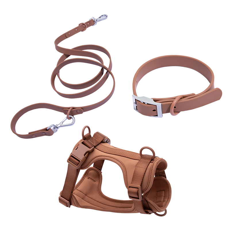 12 видов цветов в наличии Макарон домашним питомцам, мягкий водонепроницаемый пвх собачий поводок ошейник для домашних животных, для прогулок вне продуктов