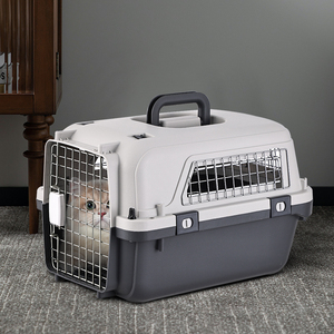 Scatola di trasporto per animali domestici scatola per cani e gatti da viaggio per animali domestici comoda scatola - Product Image 3