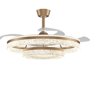 Nordic Fan <b>Light</b> Living Room <b>Dining</b> Room Hanging Fan <b>Light</b> Home Advanced Hanging Fan <b>Light</b> Mute Eye Fan <b>Light</b> - Product Image 5