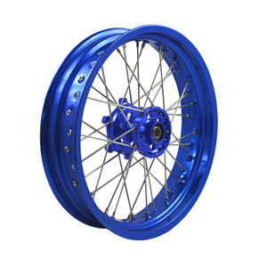 Roues de moto Supermoto en alliage d'aluminium de 17 pouces pour YAMAHA YZF <span class=keywords><strong>250</strong></span> <span class=keywords><strong>2020</strong></span> - Product Image 4