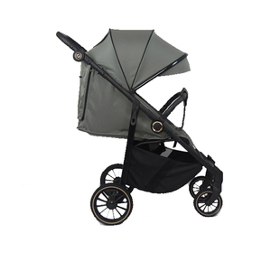 <span class=keywords><strong>Passeggino</strong></span> Moderno in Lino Oxford con Telaio Leggero in Lega di Alluminio, Carrozzina per Neonati con Cintura di Sicurezza a Cinque Punti - Product Image 2