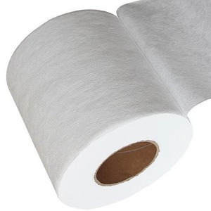 Rotolo di Tessuto Non Tessuto Biodegradabile Premium - Materiale Idrofobico 100% Misto Cotone per Salviette per Bambini e Prodotti per l'Igiene - Product Image 1