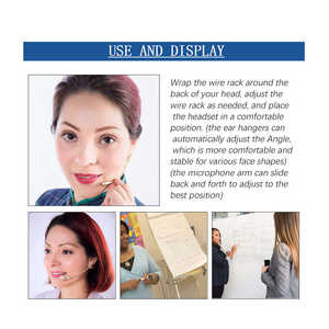 Microphone Condensateur BHA H06 à Crochet d'Oreille, Couleur Chair, pour Enseignement et Présentations, Prix de Gros Usine (12 ans d'expérience), OEM, CE, FCC - Product Image 5