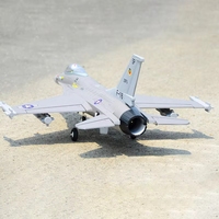 Avion RC 8 canaux 70 mm avec propulseur F16 EDF, modèle d'avion à réaction, jouet drone