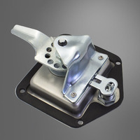 Acier inoxydable poli 304 remorque pliante T Compression poignée panneau à palettes loquet RV camion boîte à outils serrure pour tiroir UTE