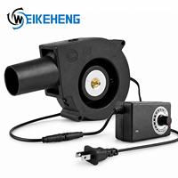 Nouveau ventilateur soufflant en plastique de haute qualité DC 24V 0.85A 9733 avec contrôleur de vitesse variable, souffleur d'air portable WKH 1024HH
