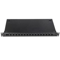 Répartiteur de rack 2 : 8 LC/ UPC APC pour fibre optique 19 pouces, type PLC 2 X 8, équipement de fibre optique, compte IPTV