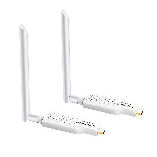1080P HD for HDMI Wireless Receiver Adapter 4K Streaming Extender for Video/Audio From Laptop/PC to TV/Projector/Monitor